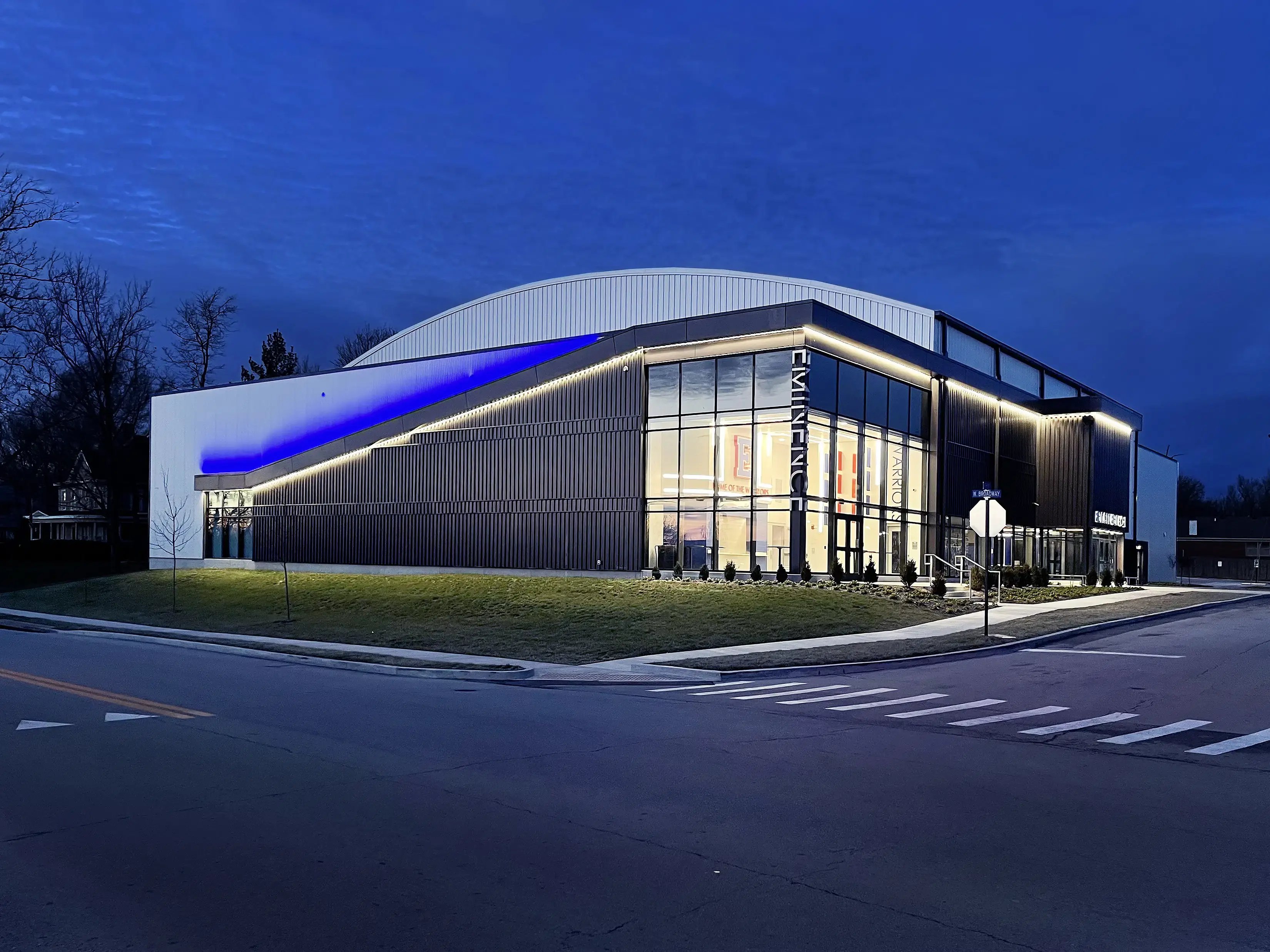 Image of school renovation blending historic architecture with modern learning spaces.