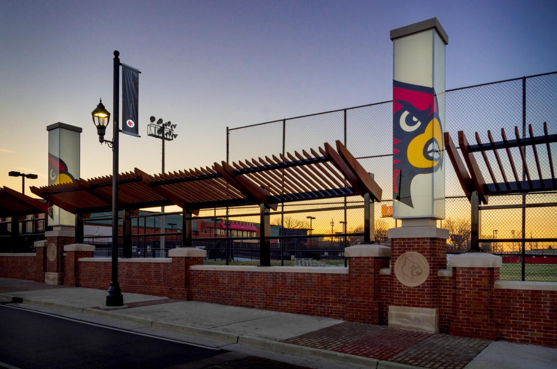 Image of the University of Louisville, Floyd Street.