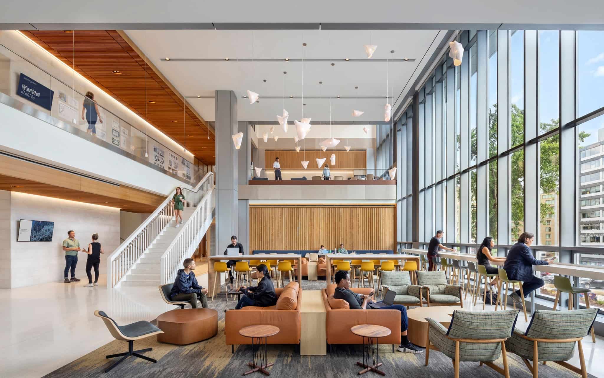 Interior of Robert A.M. Stern Architects’ offices. (1)