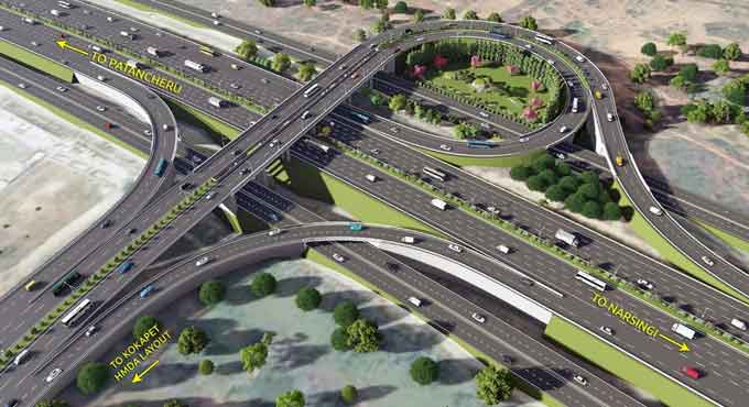 Kokapet-Neopolis SEZ infrastructure development