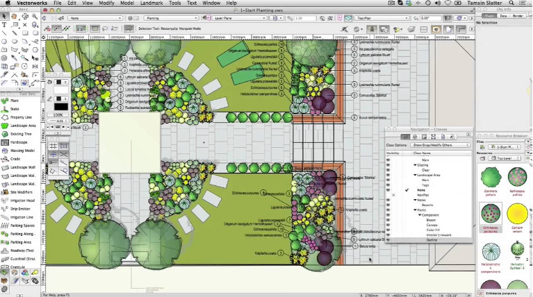 Landscape architecture design