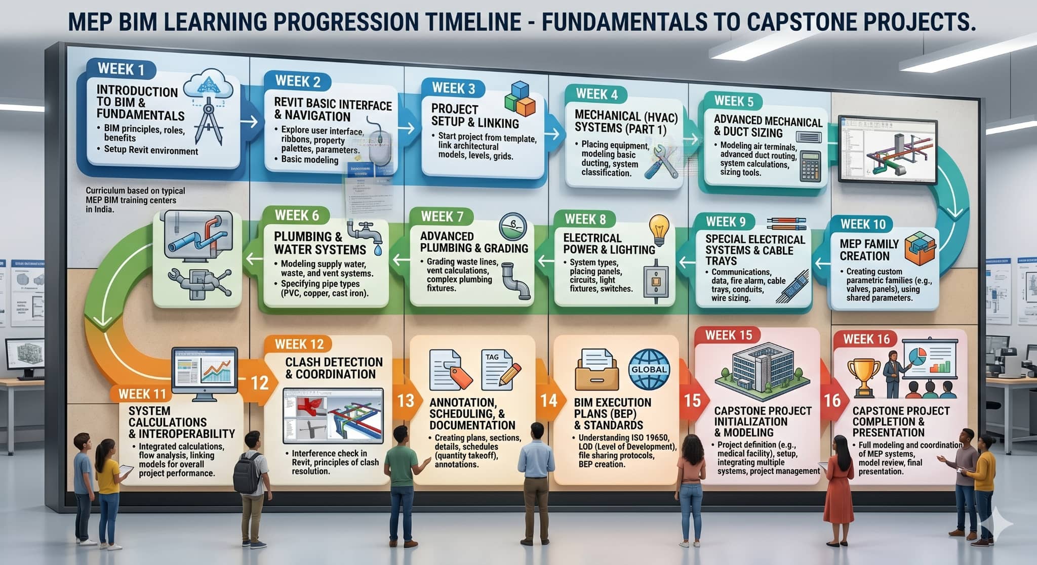 MEP learning workflow