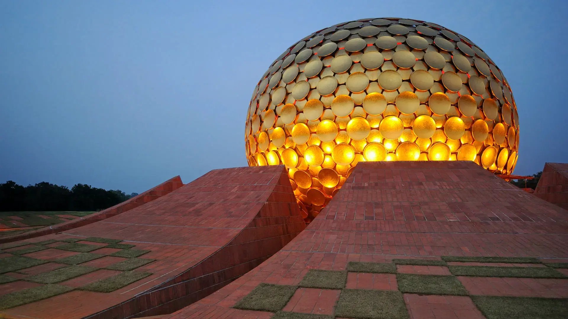 Matrimandir in Puducherry