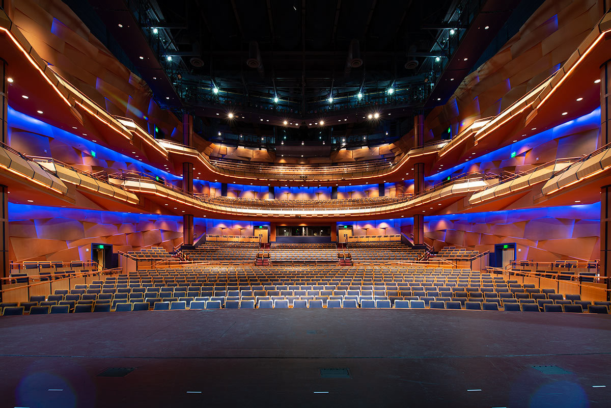 Mesa Arts Center in-wing seating