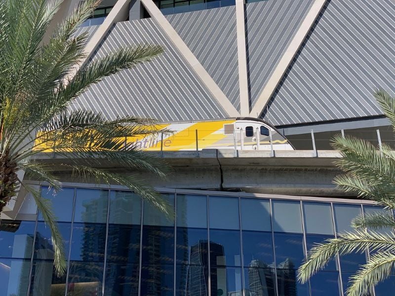 Miami Brightline high-speed rail 