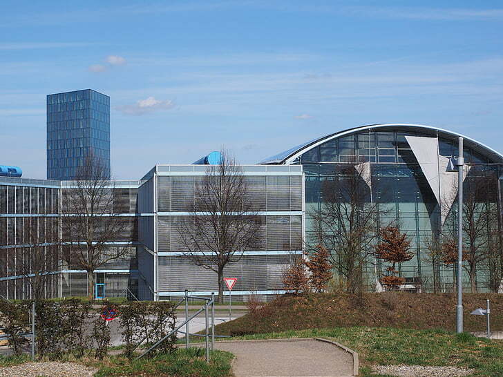 Modern BIM-enabled office campus