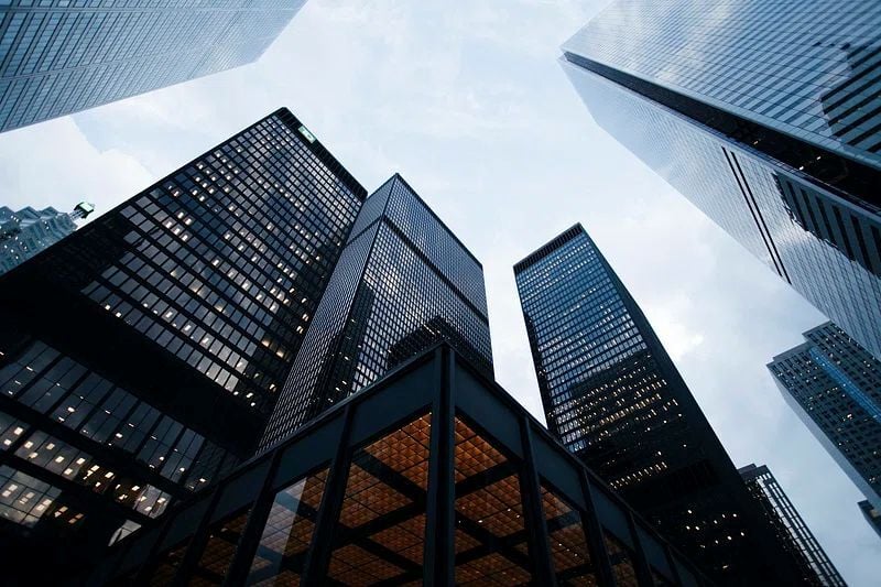 Modern architecture skyline – BIM industry USA
