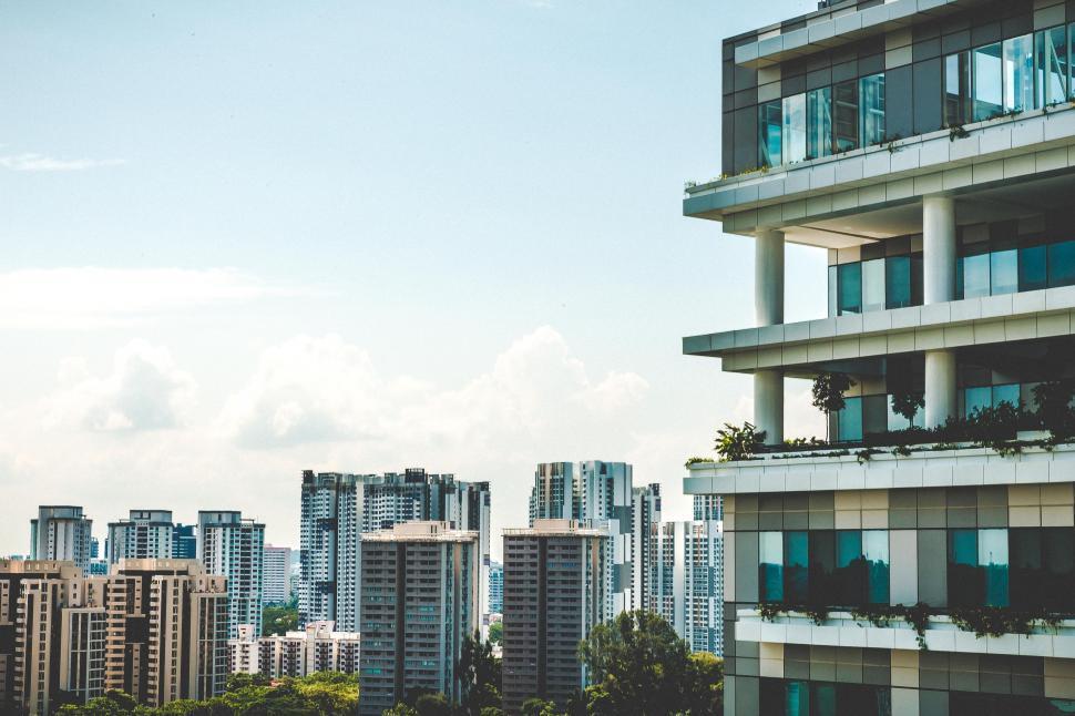 Multiple residential complexes 
