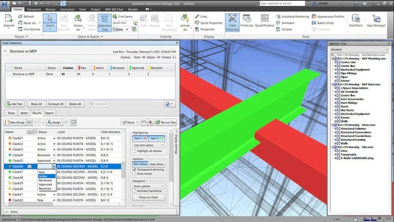 Navisworks in action
