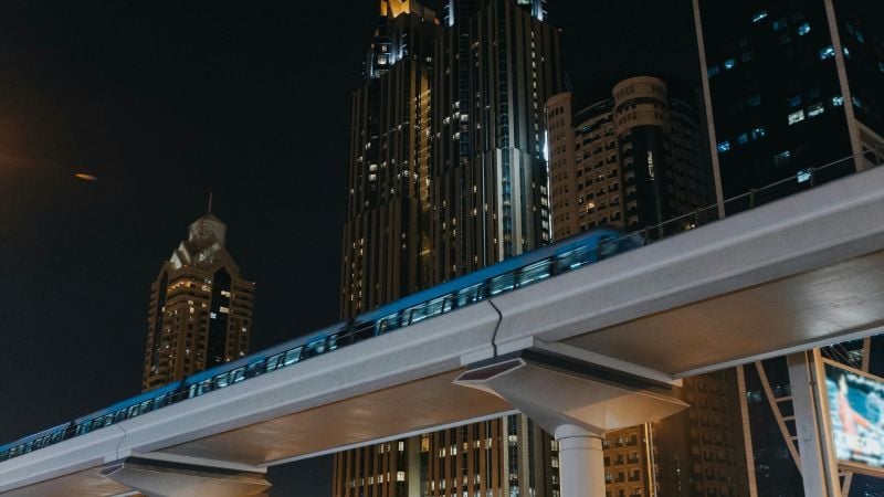 Night city metro link by Horner & Shifrin