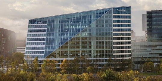 Architectural rendering of the Edge building