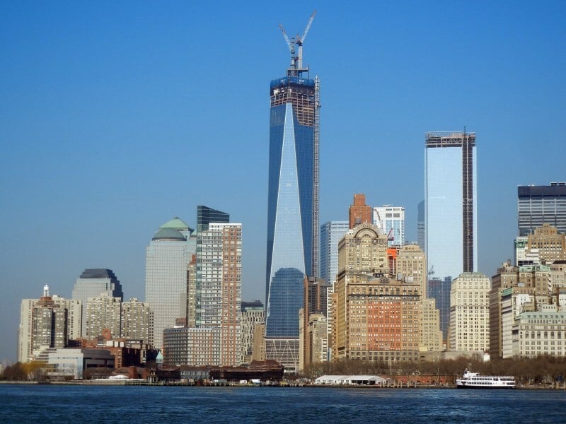 One World Trade Center skyline by Enclos