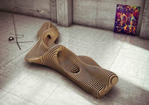 Parametric bench by After Form