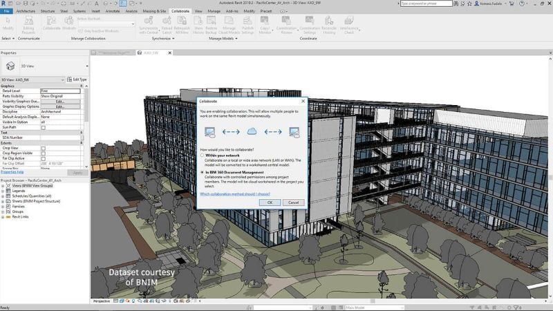 Path analysis using BIM 360