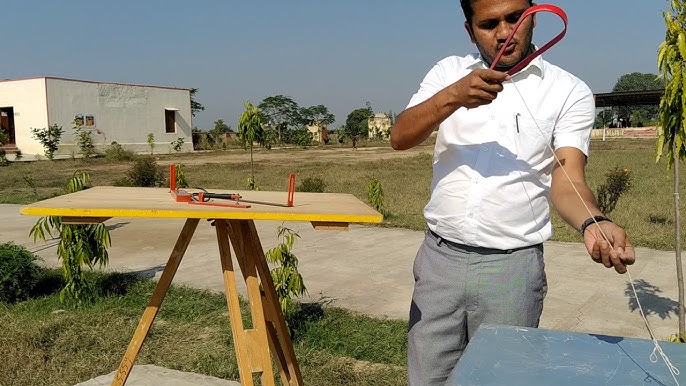 Plane table surveying performed by civil engineer