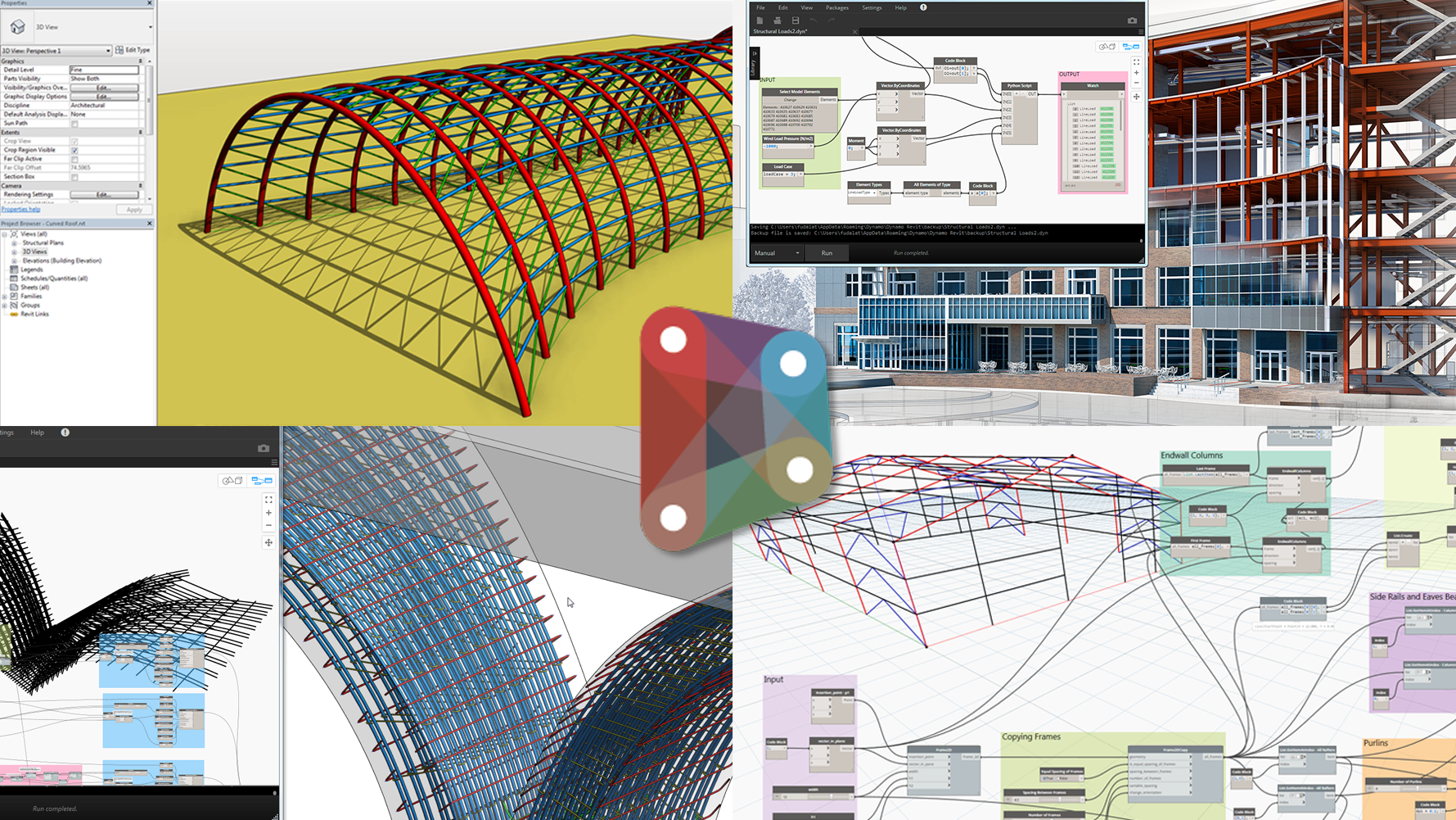 Project represented by Dynamo for Revit