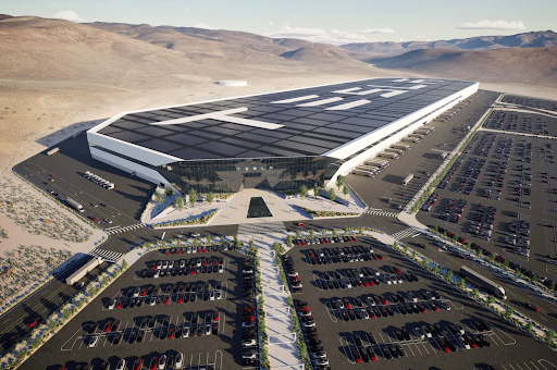 Proposed Tesla factory in Nevada
