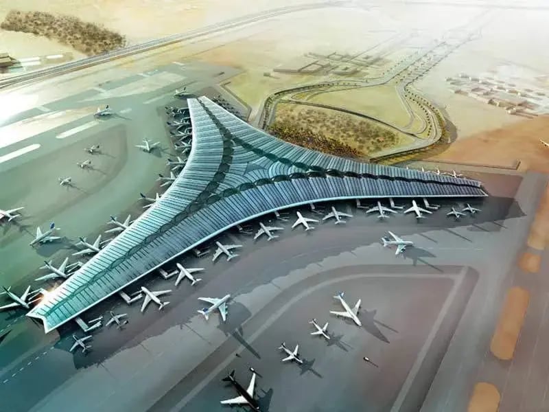 Proposed design of Kuwait International Airport Terminal 2
