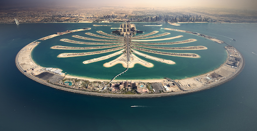 Rendering of The Palm Jumeirah, Dubai, UAE 