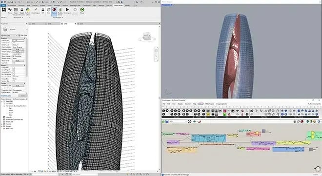 Rhino Inside Revit Snapshot