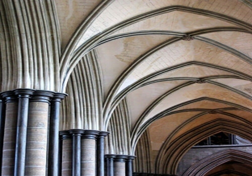 Ribbed Vault from the Salisbury Cathedral
