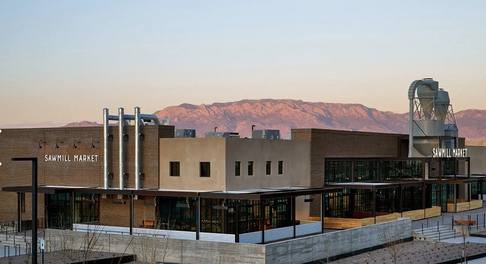 Sawmill market food hall, Mexico