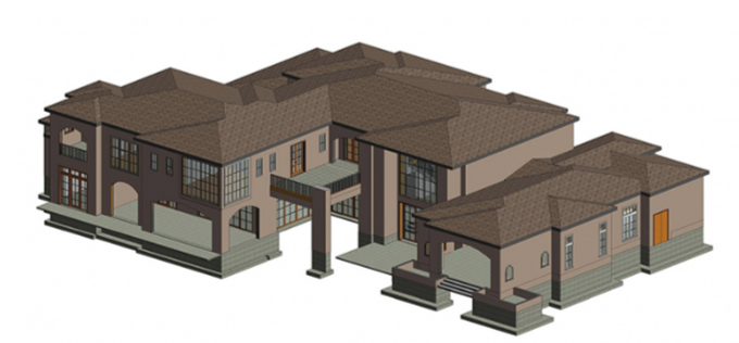 bim model of house