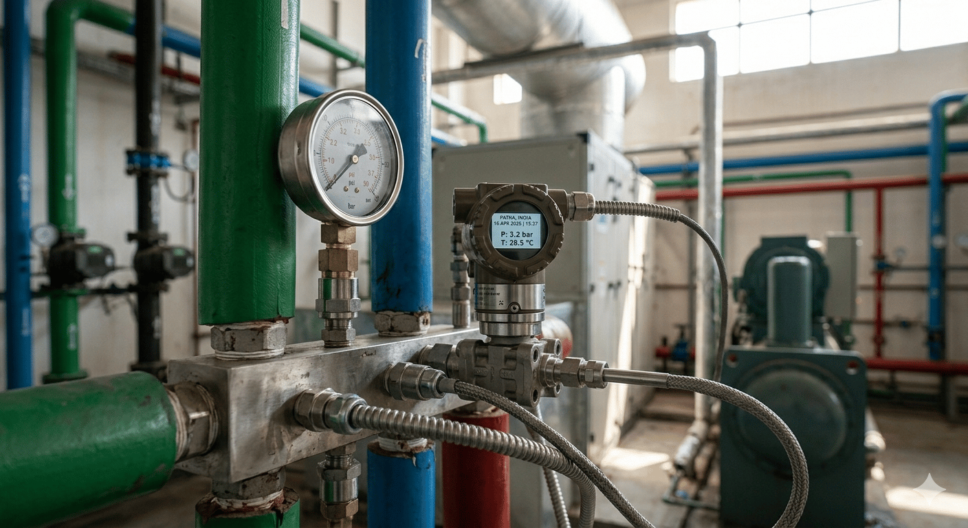 Sensors installed to collect data