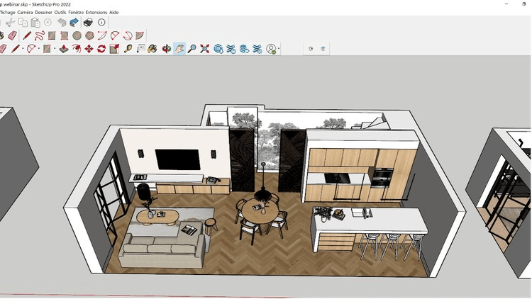 SketchUp software