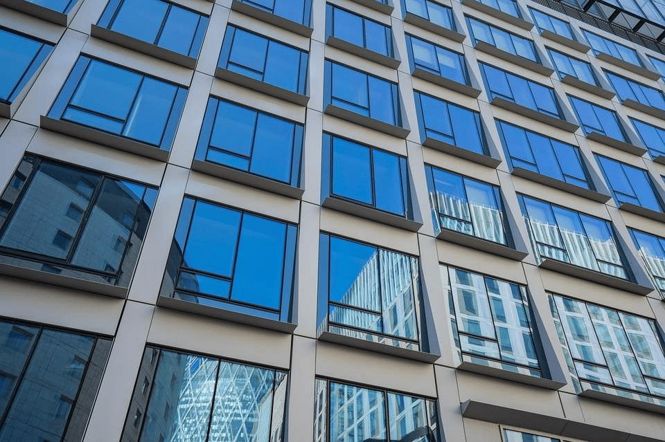 Skyscraper with MEP system integration.