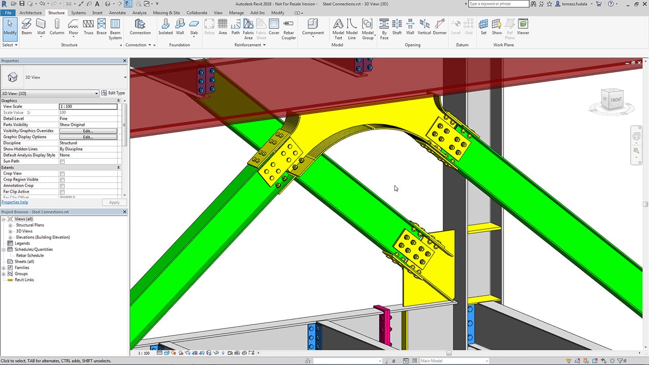 Structural Details using BIM technology