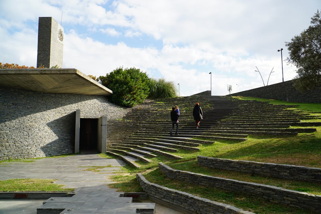 Structural landscape architecture space