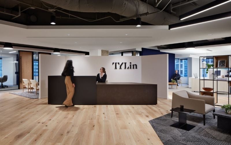TYLin Office Reception Area