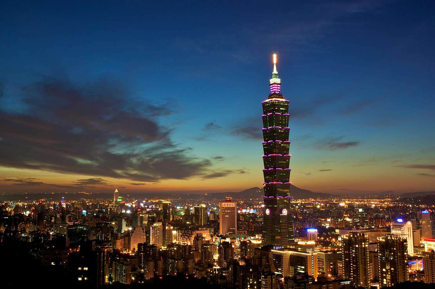 Taipei 101 in Taiwan