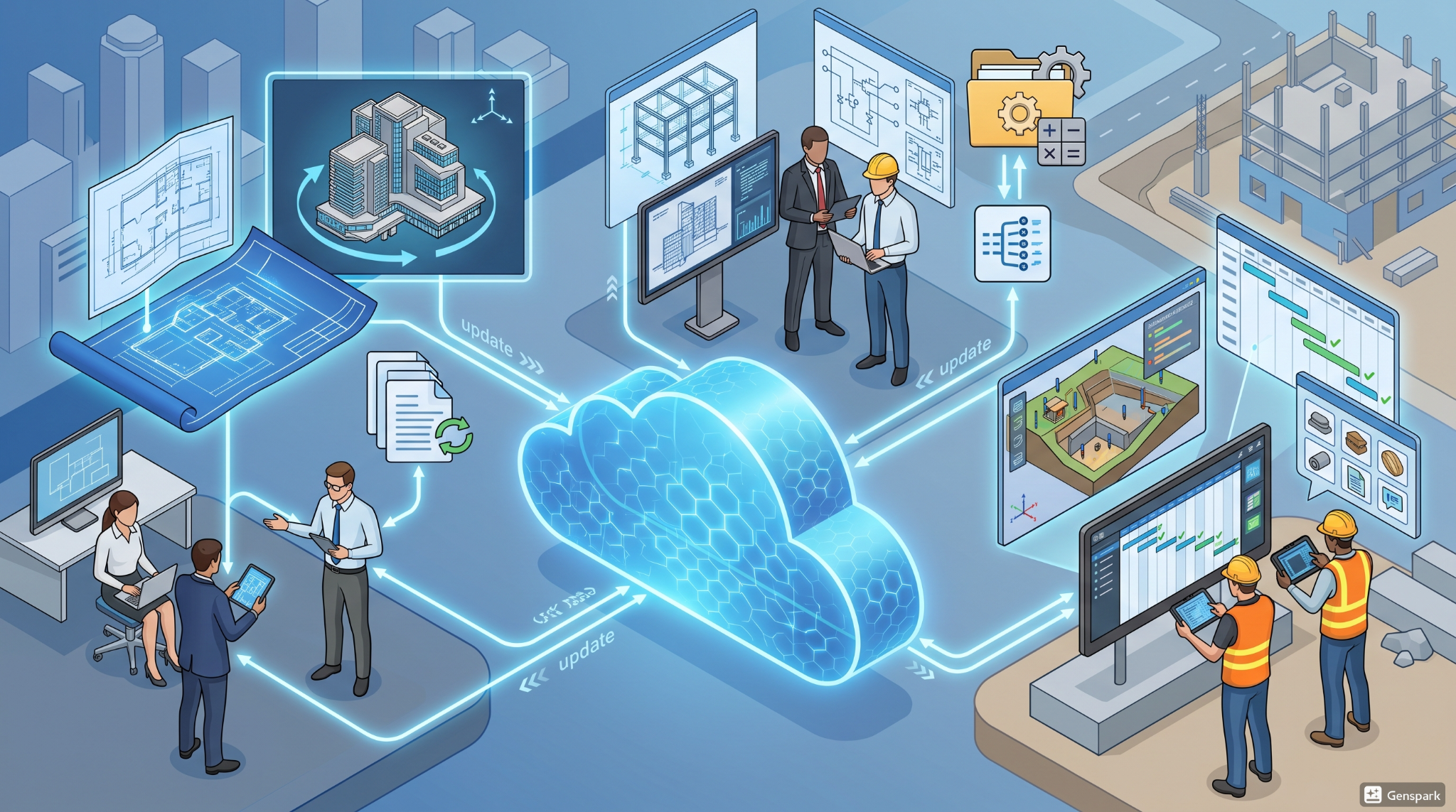The Autodesk Construction Cloud and how it works.