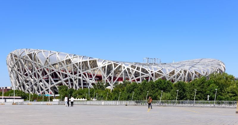 The Beijing National Stadium
