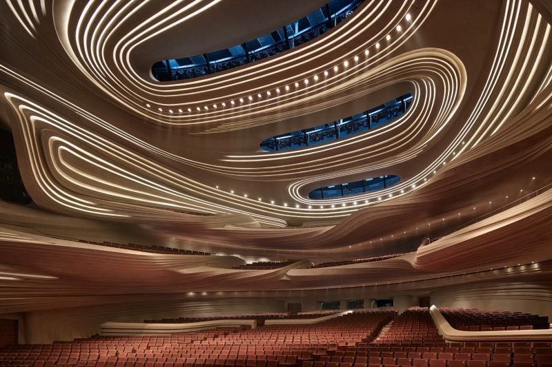 The Changsha Meixihu International Cultural Arts Center