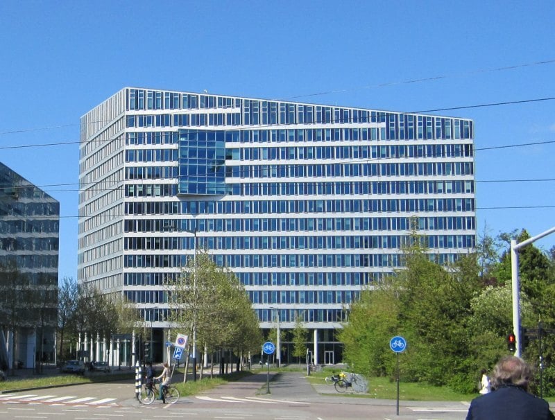 The Edge building in Amsterdam.