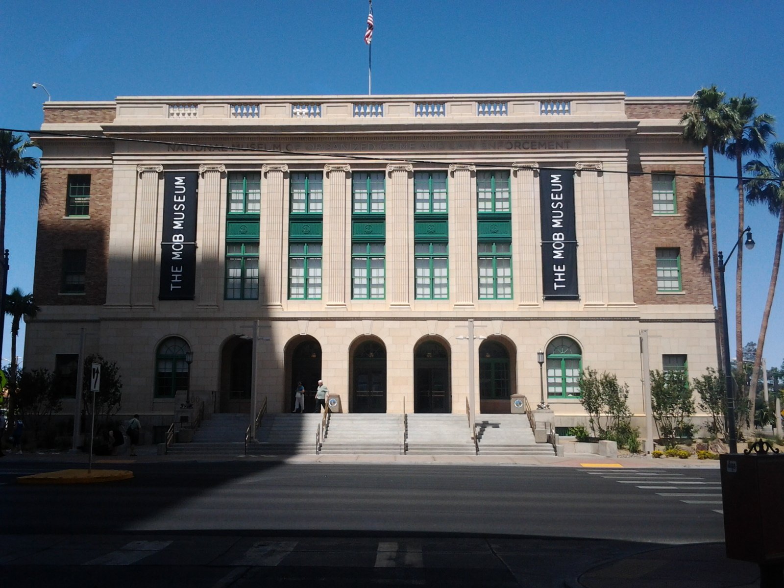 The Las Vegas Mob Museum building.