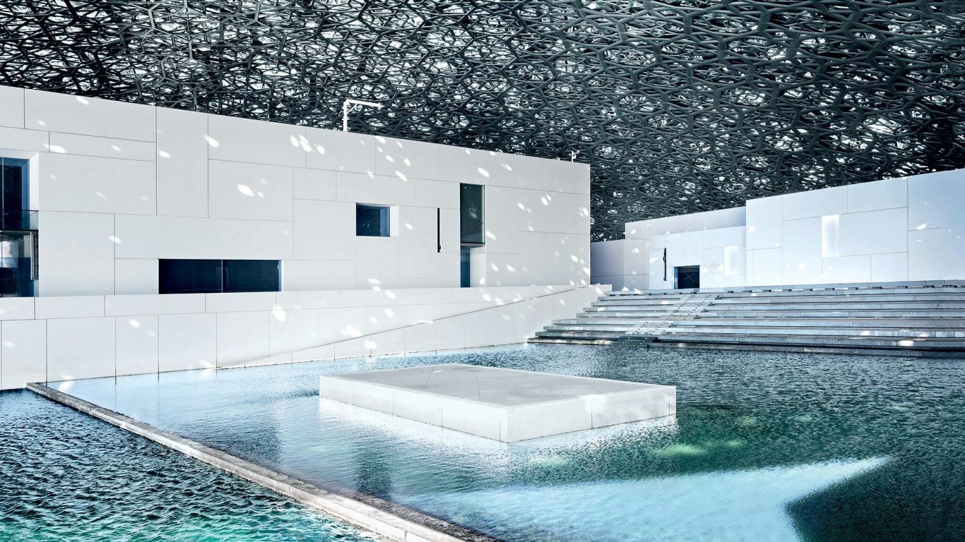 The Louvre Abu Dhabi dome complete project.