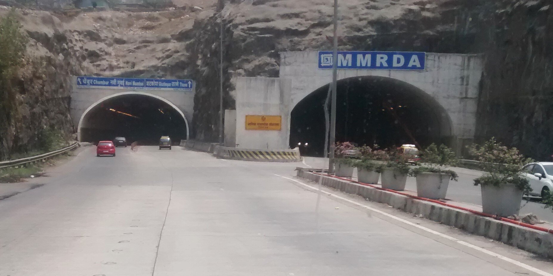 The MMRDA tunnel