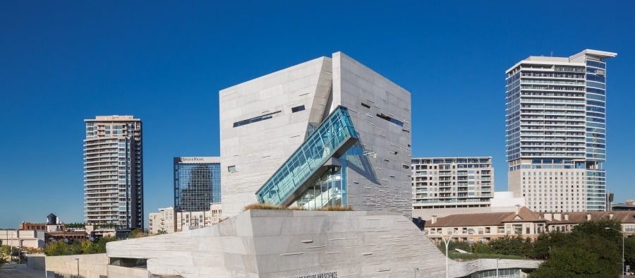 The Perot Museum of Nature and Science, Dallas.