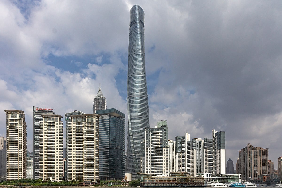The Shanghai Tower in China