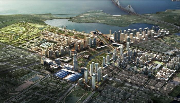 The Songdo Digital City Masterplan, South Korea