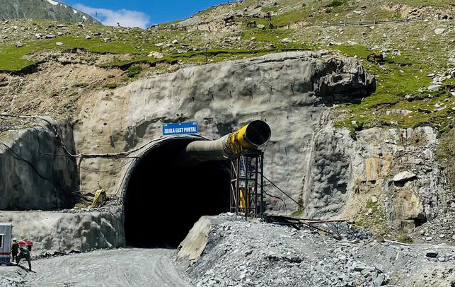 The Zoji-la Tunnel Construction Process