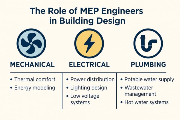 The role of MEP Engineers in Building Design.-1