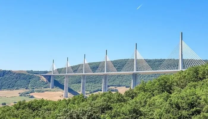 The Millau Viaduct, France