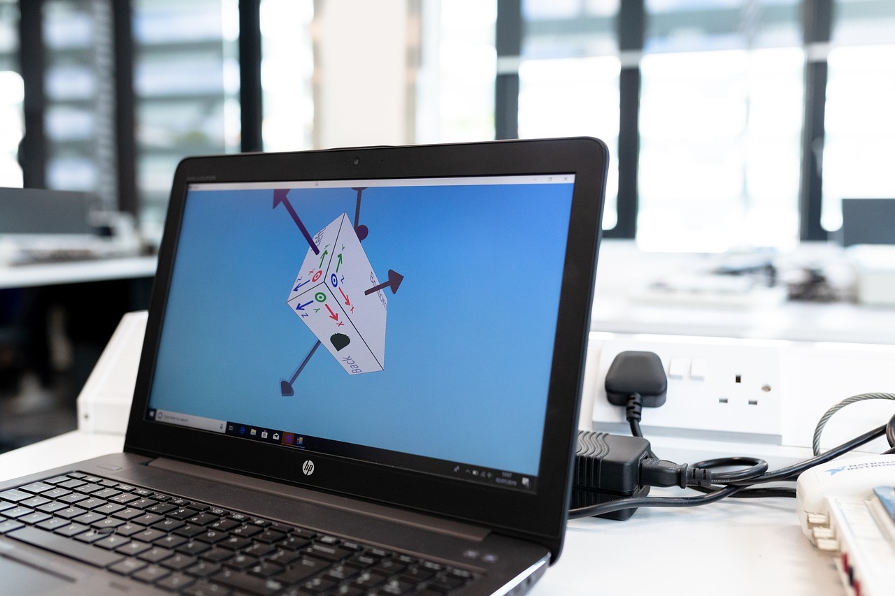 Transportation engineer using MicroStation Software on a project