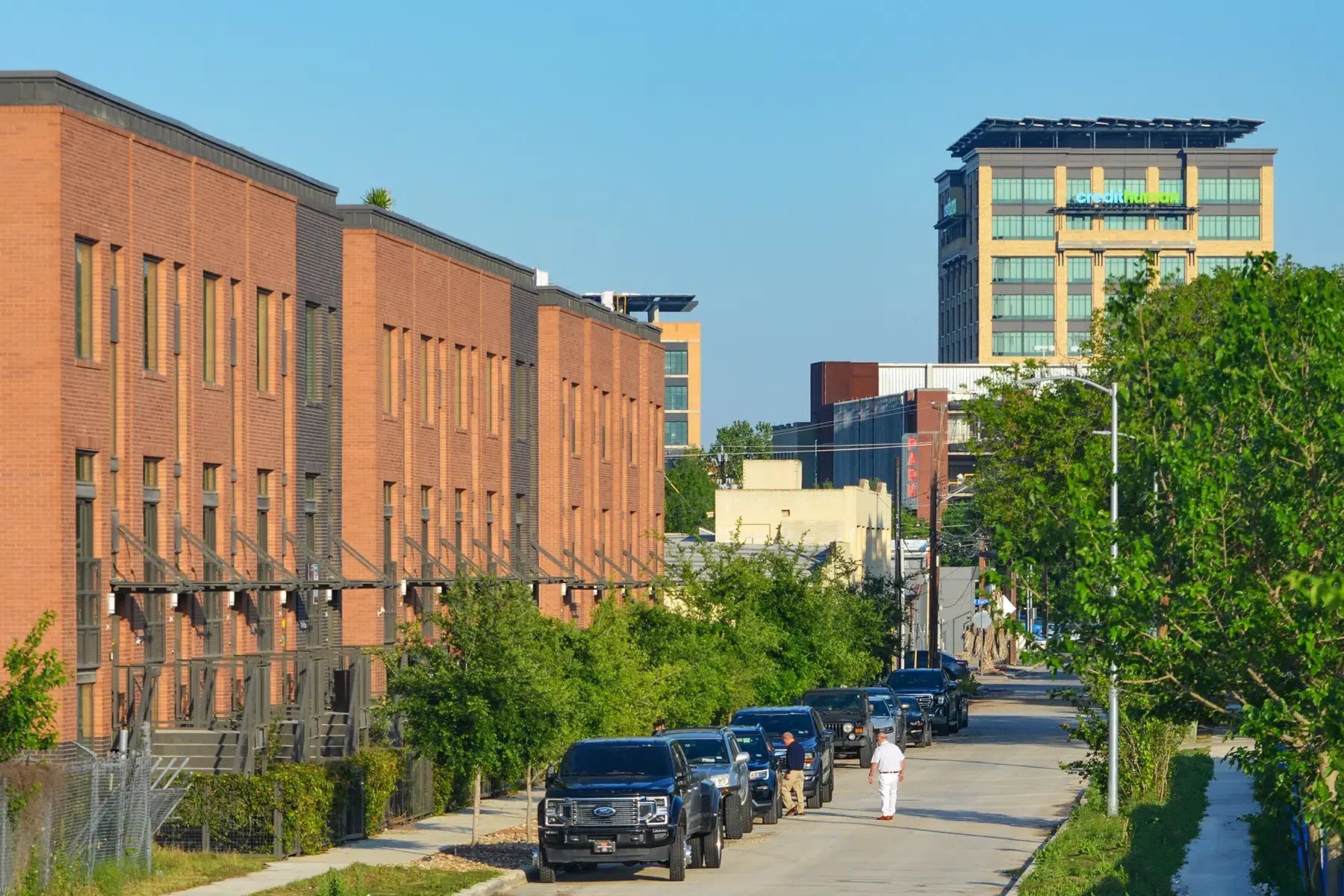 Urban Townhomes on Quiet Street