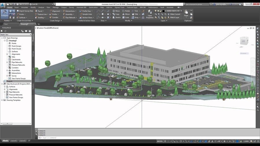 Uses of Civil 3d in Engineering